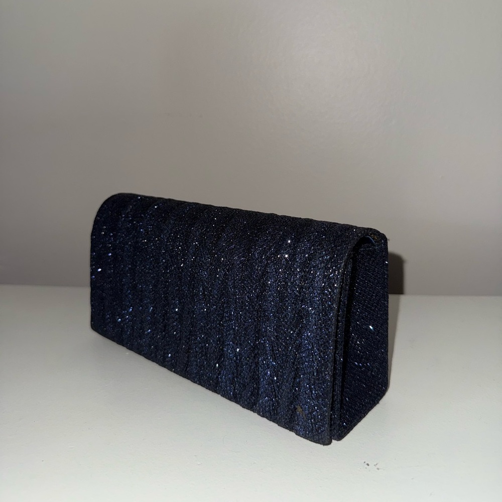 Dark blue clutch